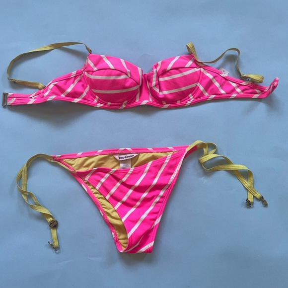 DONATED TO THRIFT STORE Vintage Juicy Couture bikini. - Picture 1 of 3